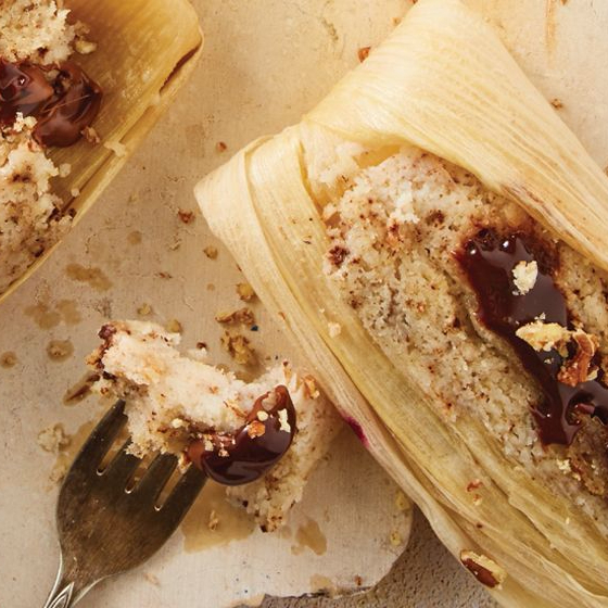 Plátano con NUTELLA