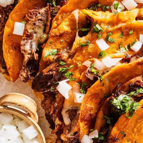 Orden Quesabirrias de Borrego en Tortilla de Maíz