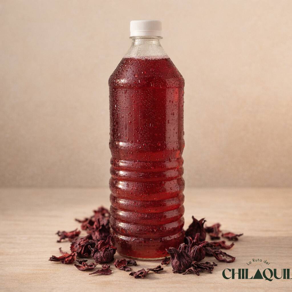 Agua de Jamaica 1 Lt.
