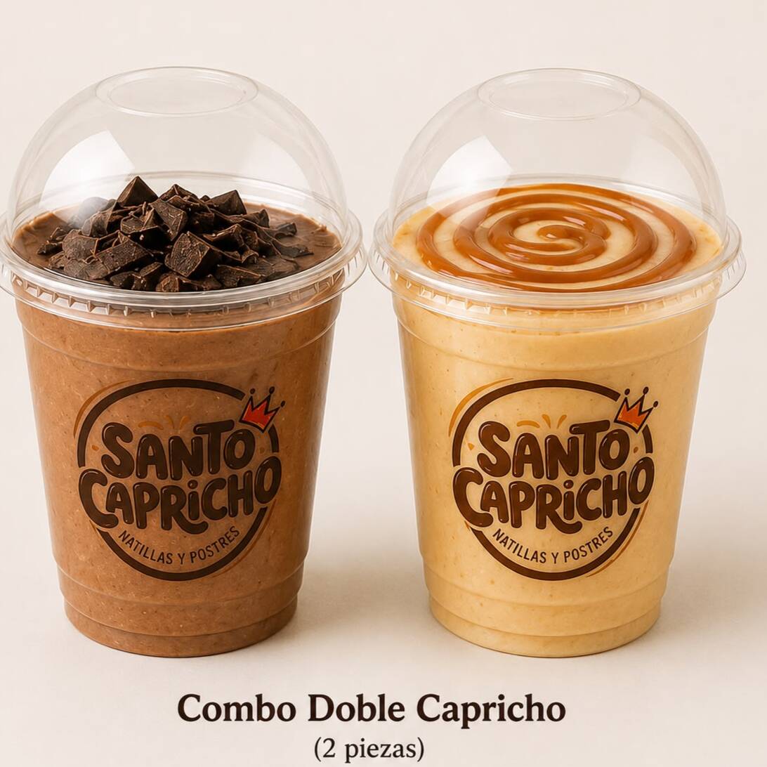 Combo Doble Capricho (2 Vasos Grandes 250ml)