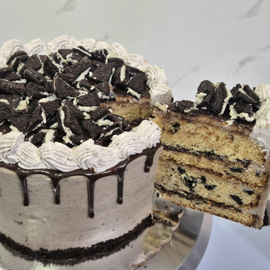 Rebanada de Pastel de Oreo