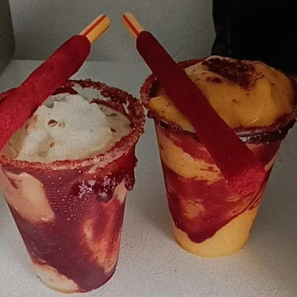Chamoyada de Pepino con Limon