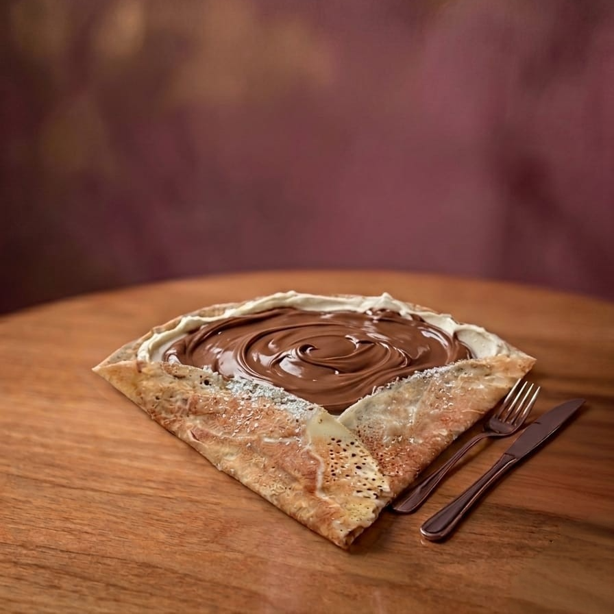 Crepa NUTELLA y Philadelphia