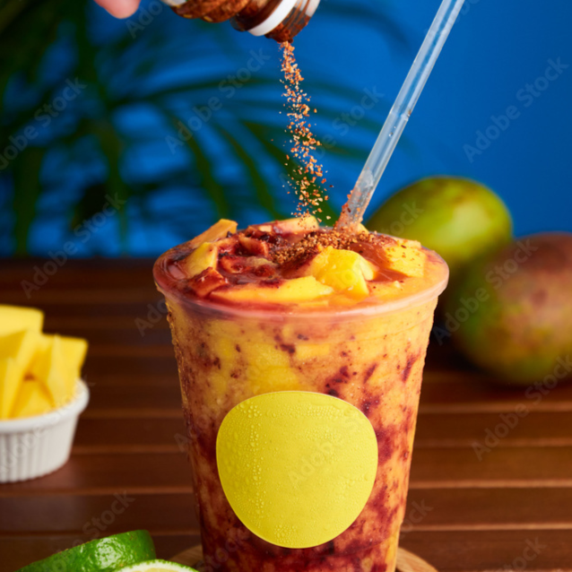 Frappés Frutales Limón Mango Fresa Naranja