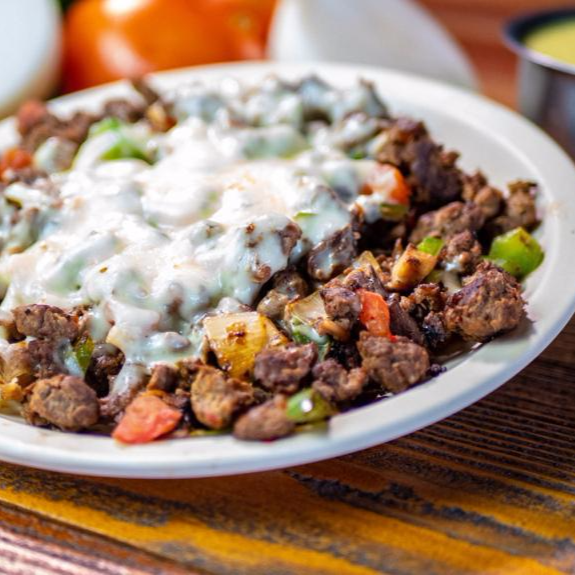 TORTA DE BISTEC CON CHORIZO