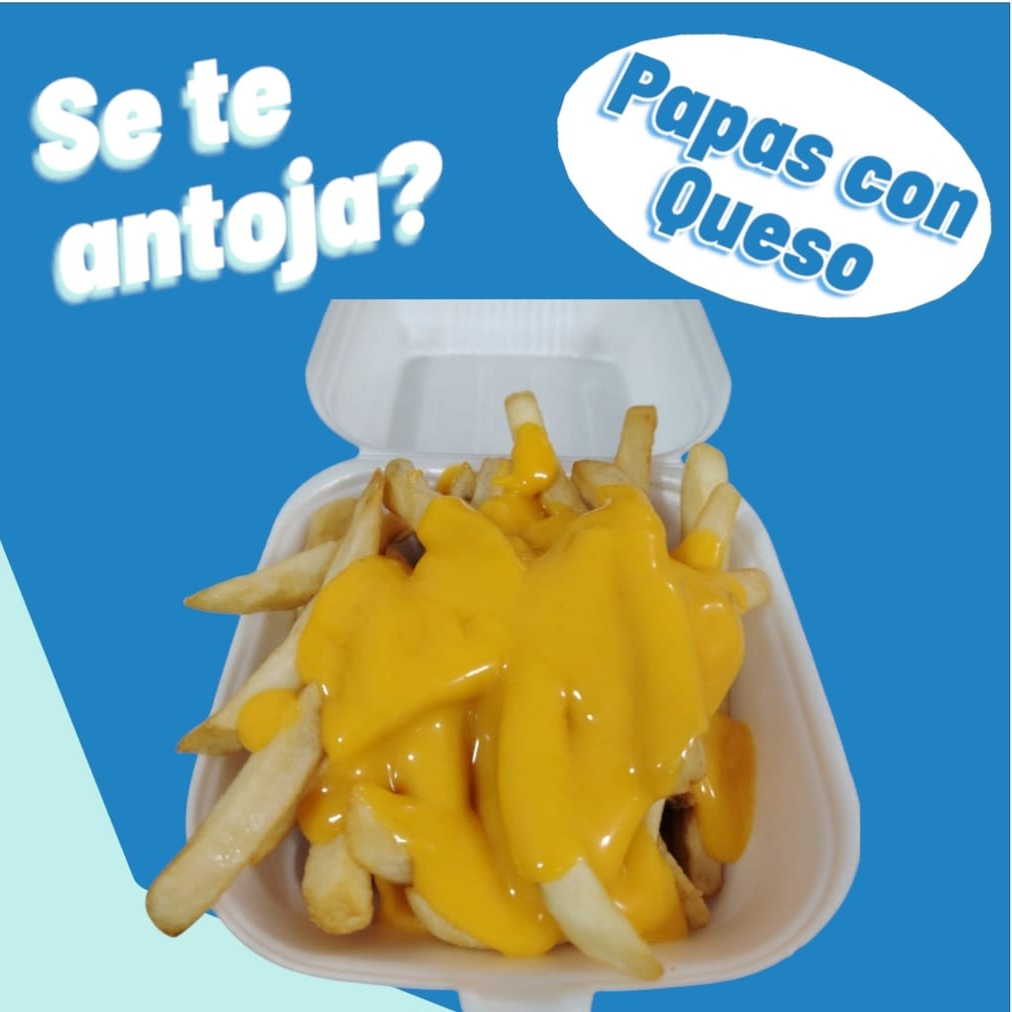 Papas con Queso