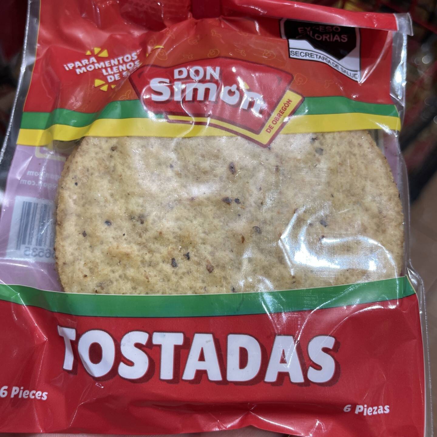 Tostaditas Individual Don Simon