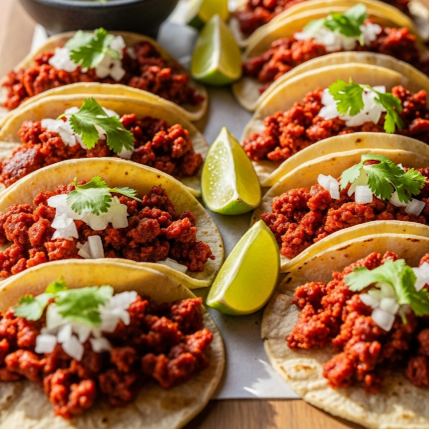 Orden de 12 Tacos de Chorizo