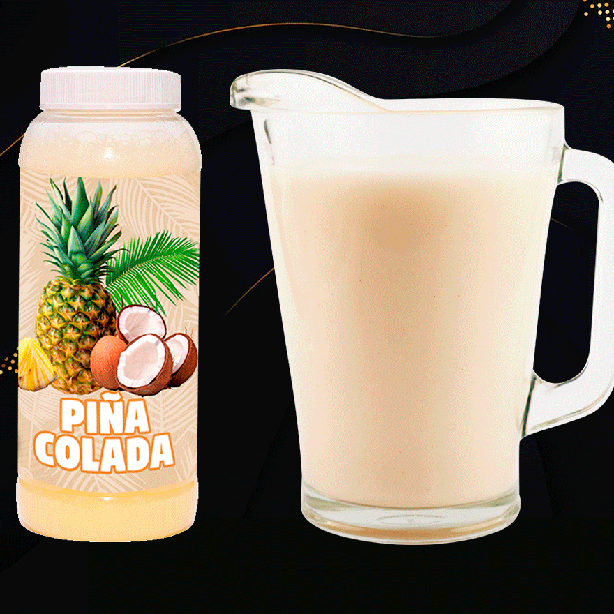 Agua De Piña Colada 1 L