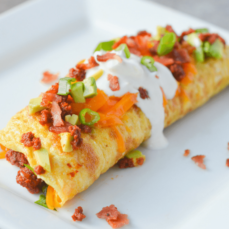 Omellete con Guisado
