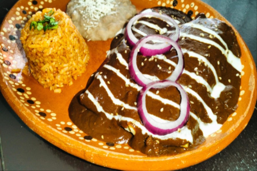 ENMOLADAS DE POLLO