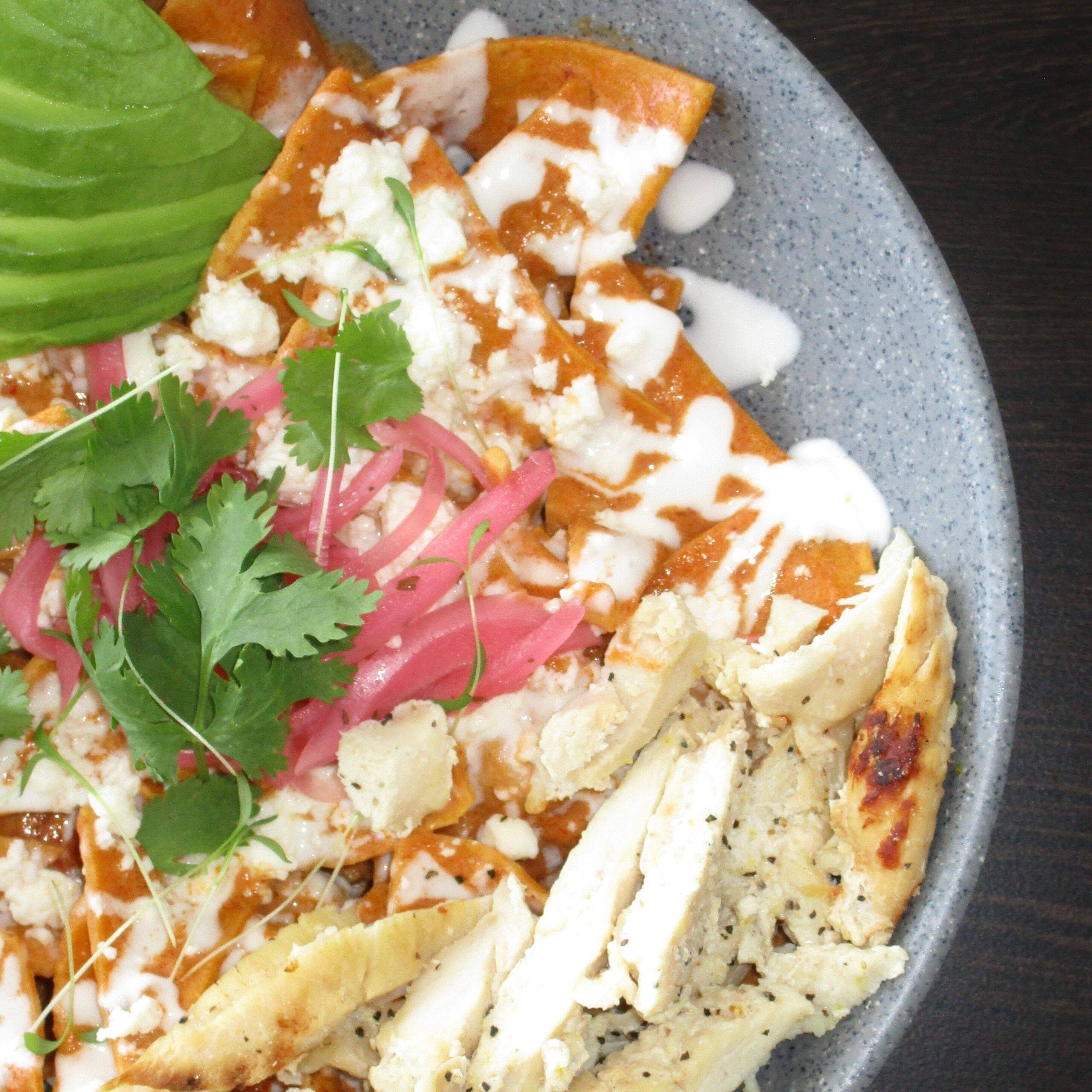 Chilaquiles chipotle