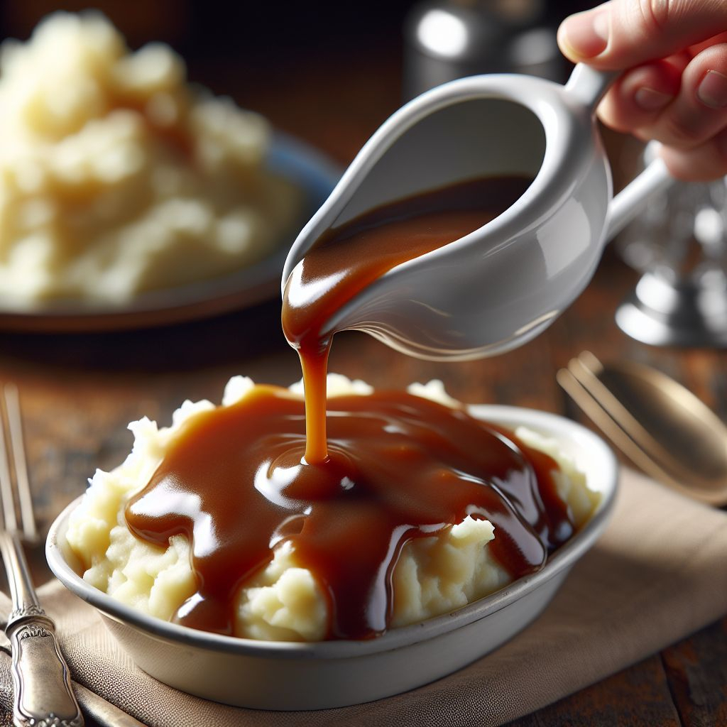 Puré de Papa con Gravy