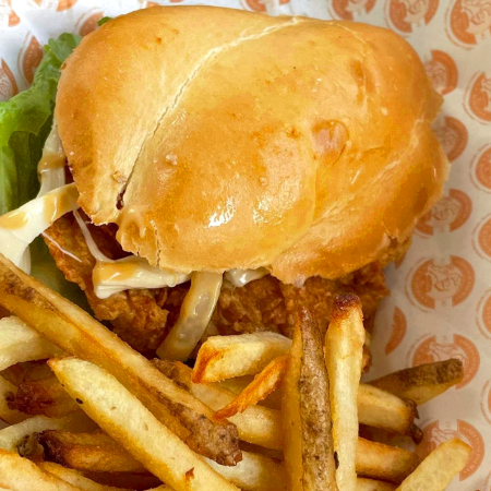 Telera Mediana Original de Milanesa de Pollo