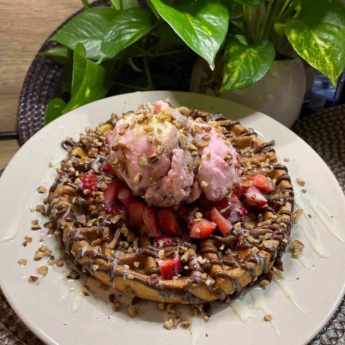 Waffle 4 Ingredientes