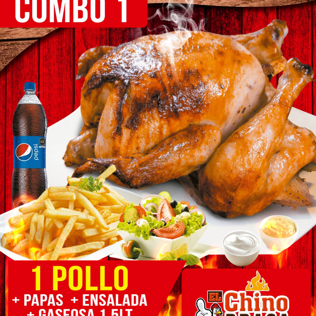 1 Pollo más Pepsi