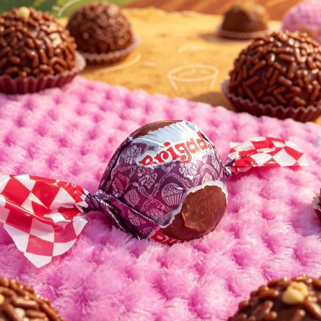 Pequenos prazeres, grandes sabores.
Com sua combinação perfeita de sabor e textura, a Trufa de brigadeiro oferece um recheio cremoso de brigadeiro caseiro que derrete na boca e uma cobertura suave de chocolate ao leite. Cada mordida é uma experiência única que vai encantar seu paladar