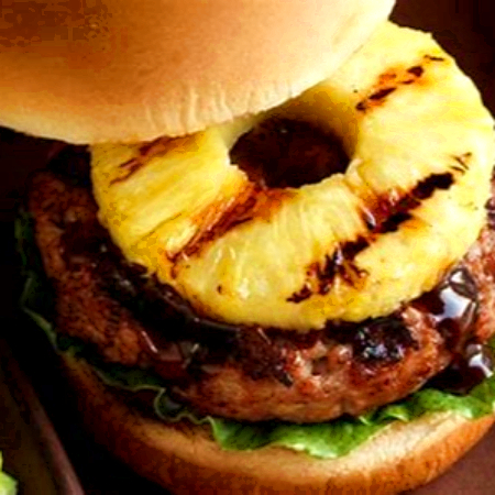 Hamburguesa Hawaiana