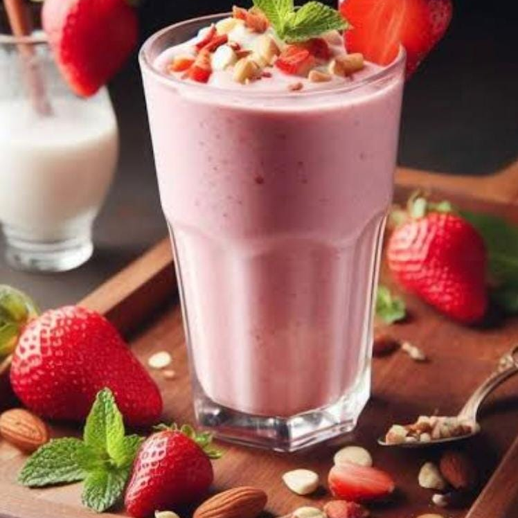 Frappé de Fresa