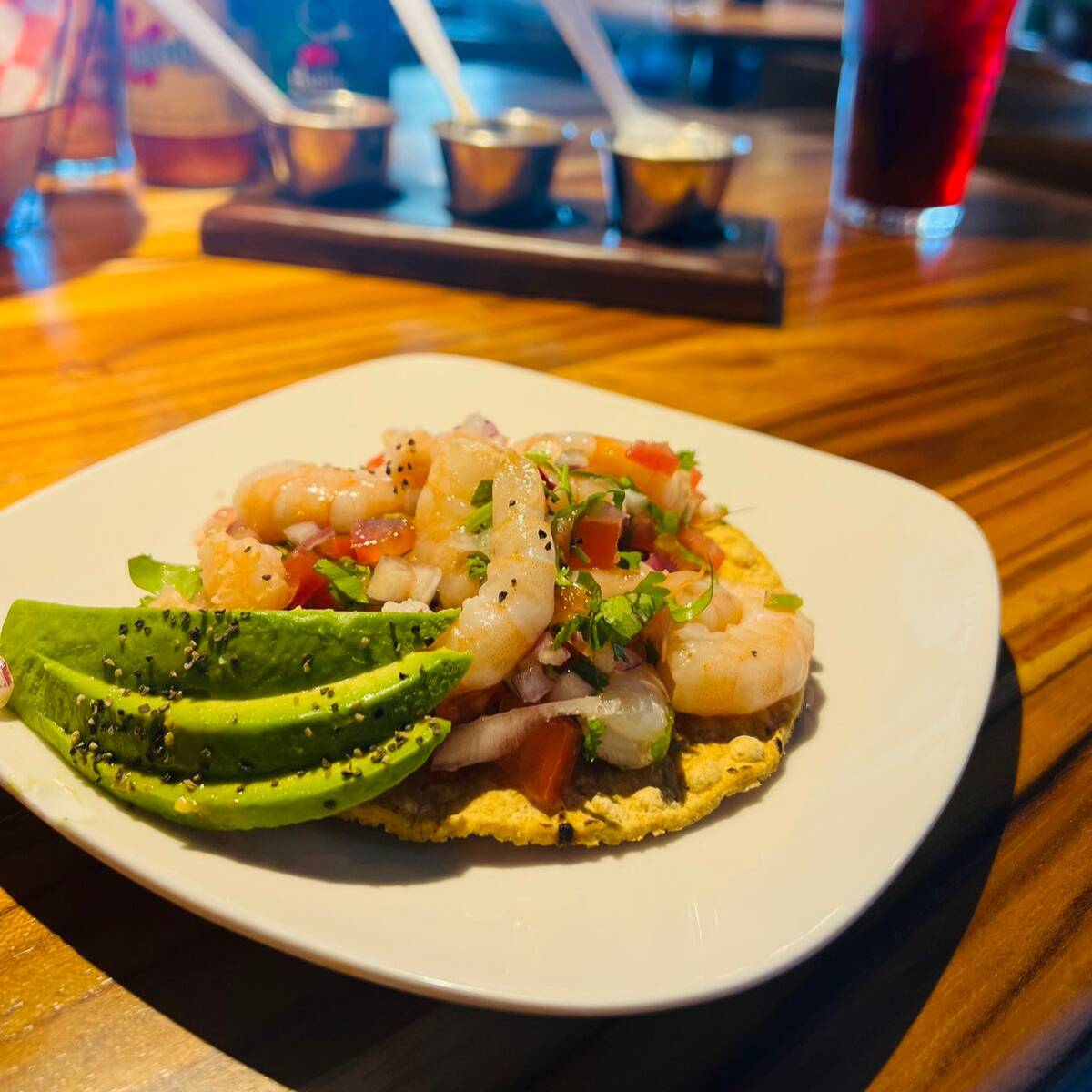 Tostadas de Camaron