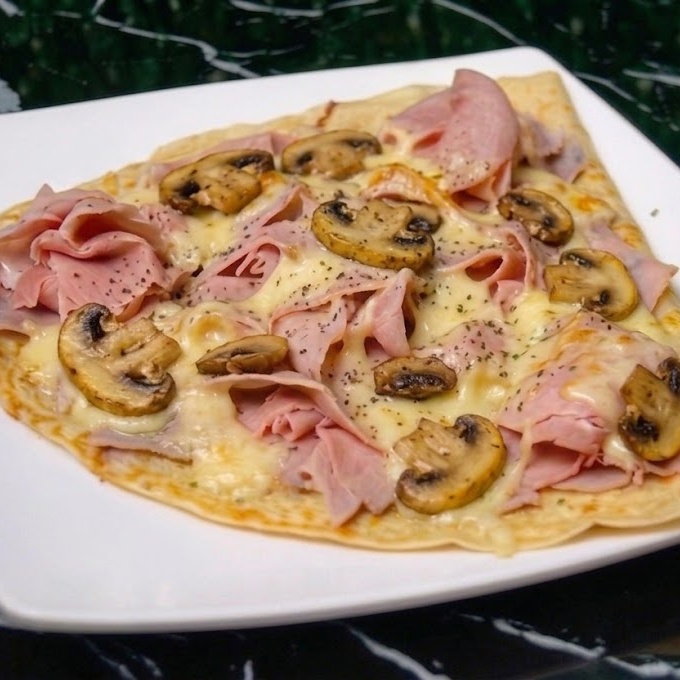 Crepa JAMÓN CON CHAMPIÑONES