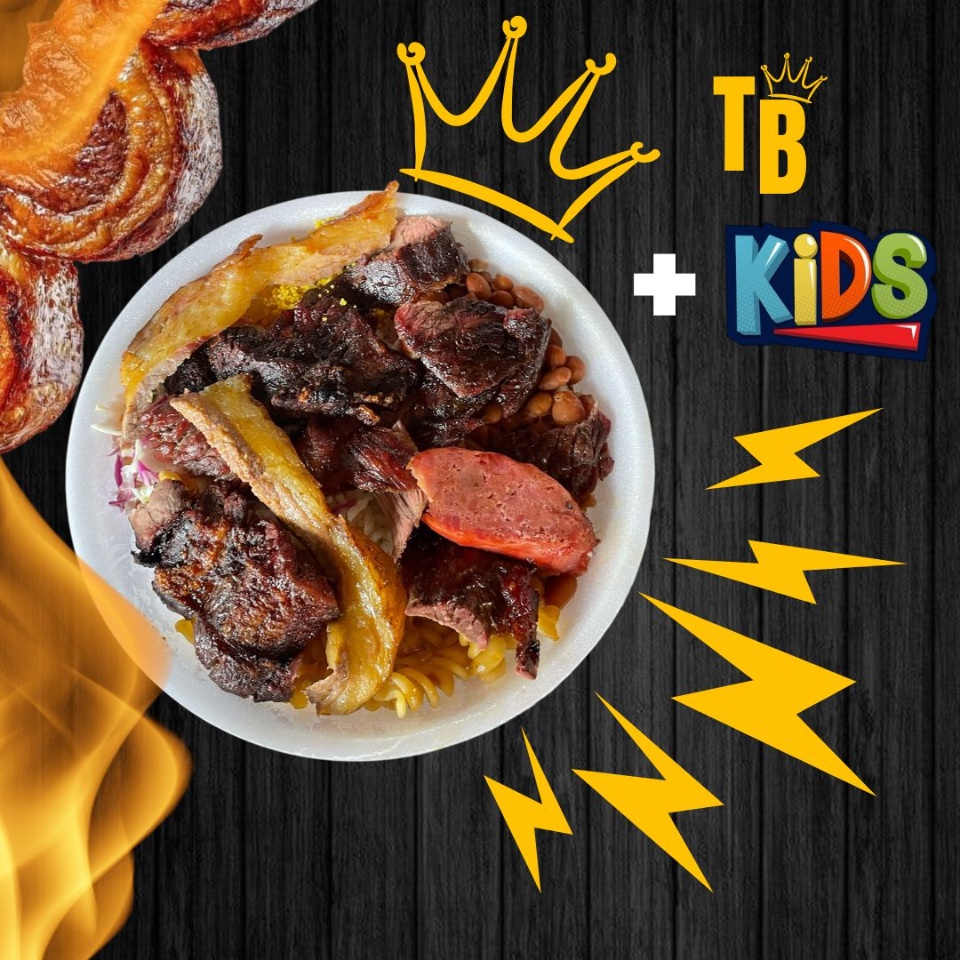 Acompanha uma marmita completa caprichada + uma marmita kids deliciosa