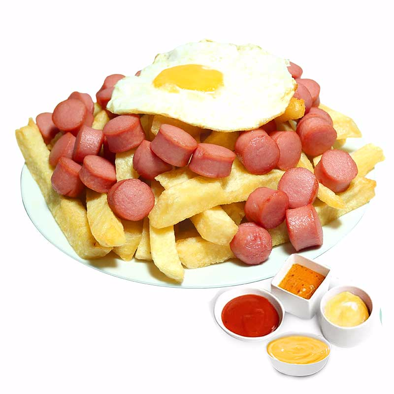 Salchipapa Especial