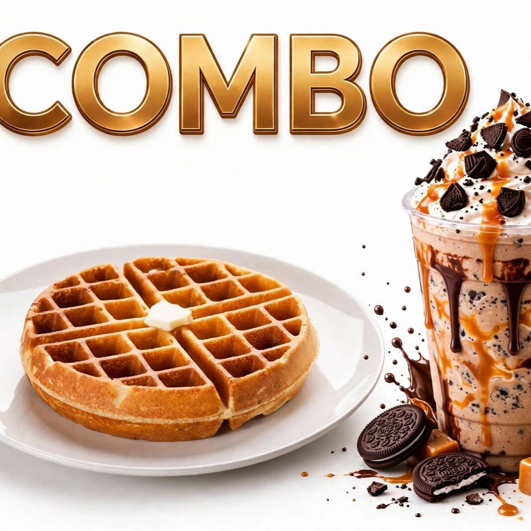 COMBO Waffle / Waffles + Frappe