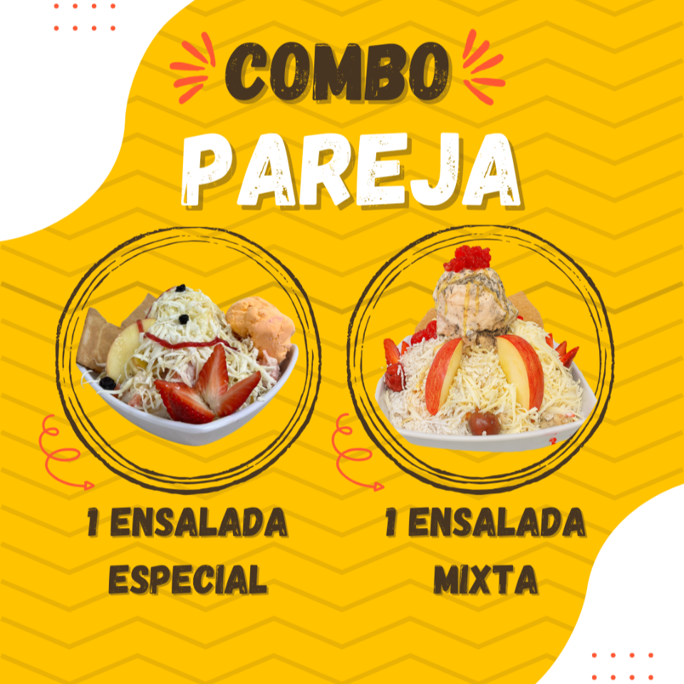 Combo Pareja - Ensalada Especial y Mixta