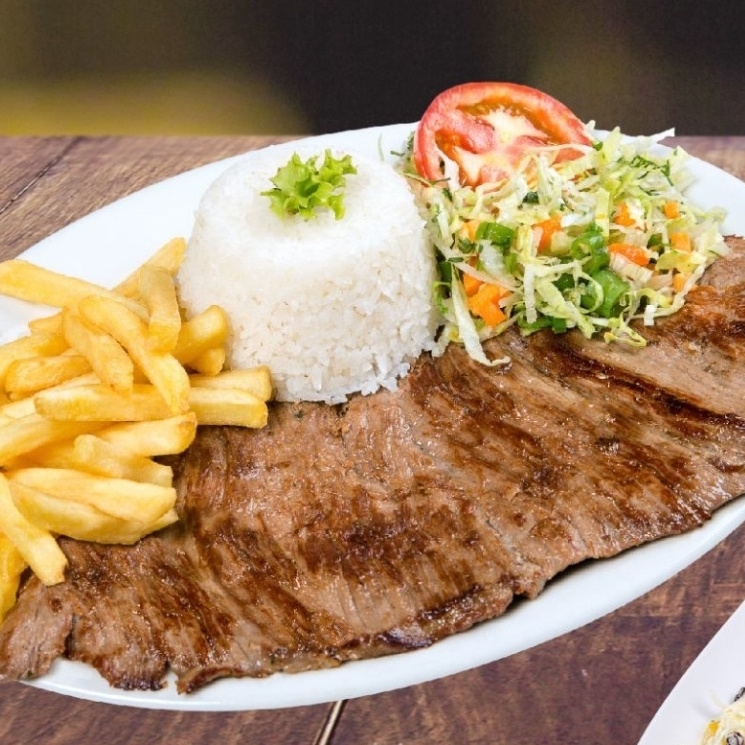 Bandeja con Principio y Carne