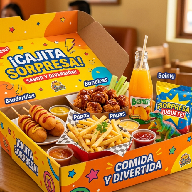 CAJITA SORPRESA INFANTIL