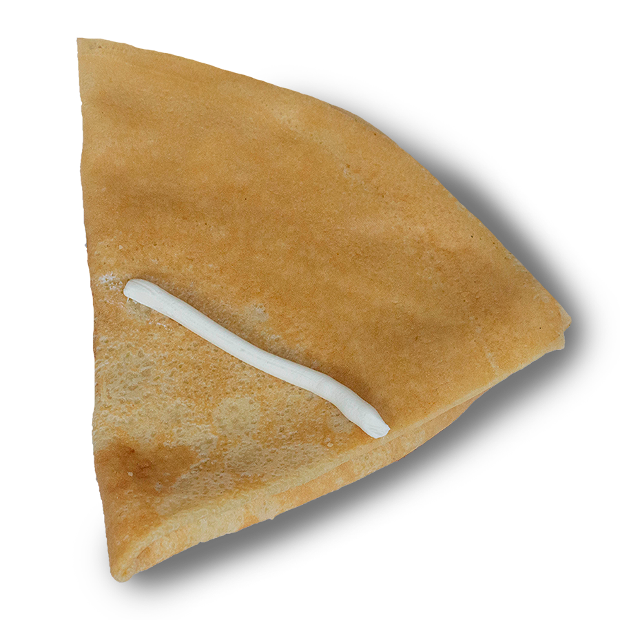 Crepa Fresita (Mermelada de Fresa y Philadelphia)