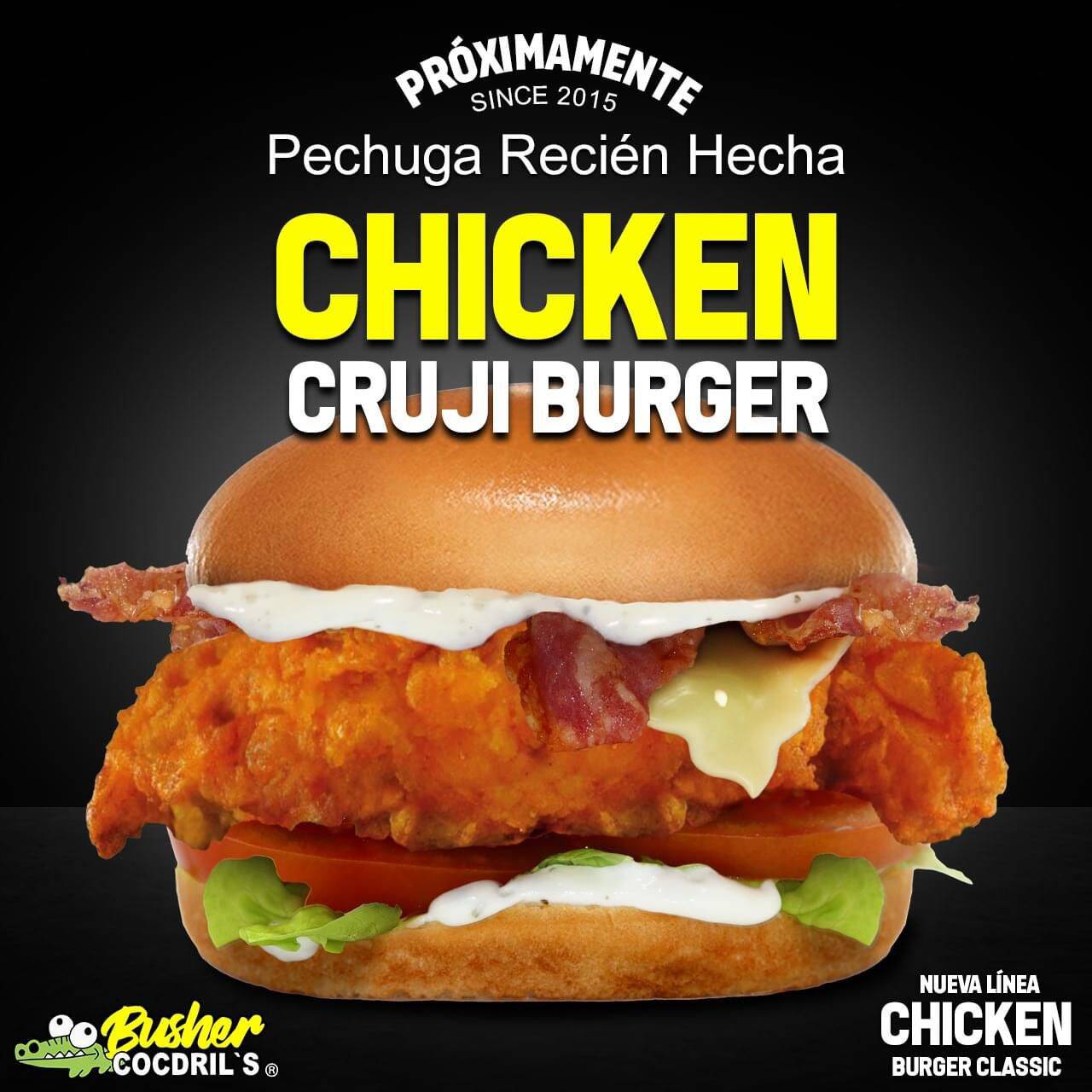 Chicken Cruji Burger