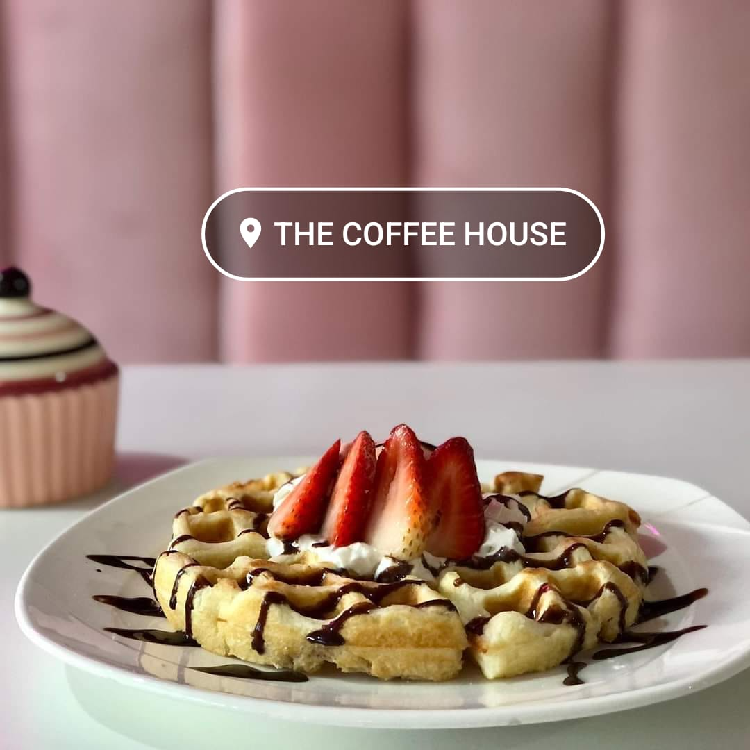 Waffles de Mermelada de Fresa