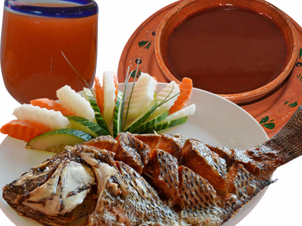 Combo 8 Mojarra frita (700 gr)