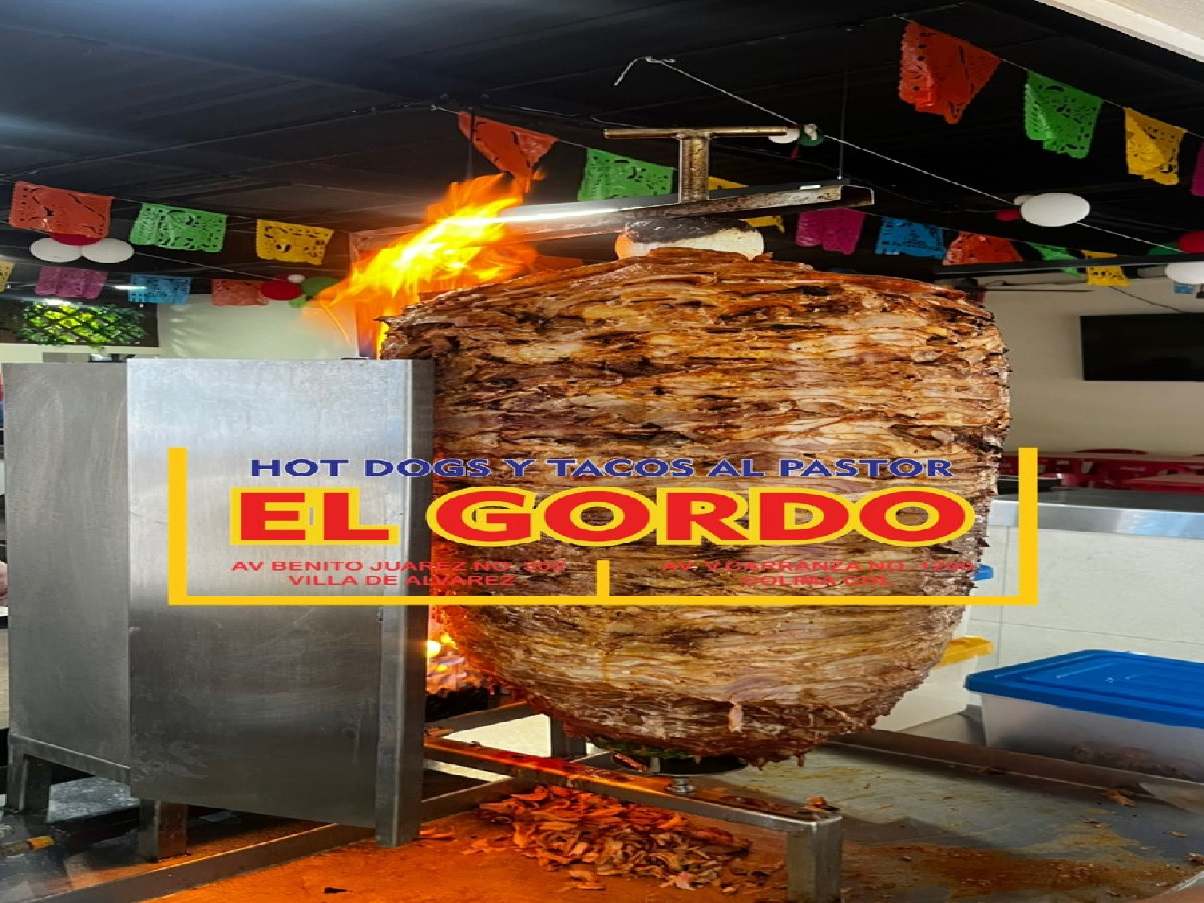 HOT DOGS Y TACOS AL PASTOR EL GORDO