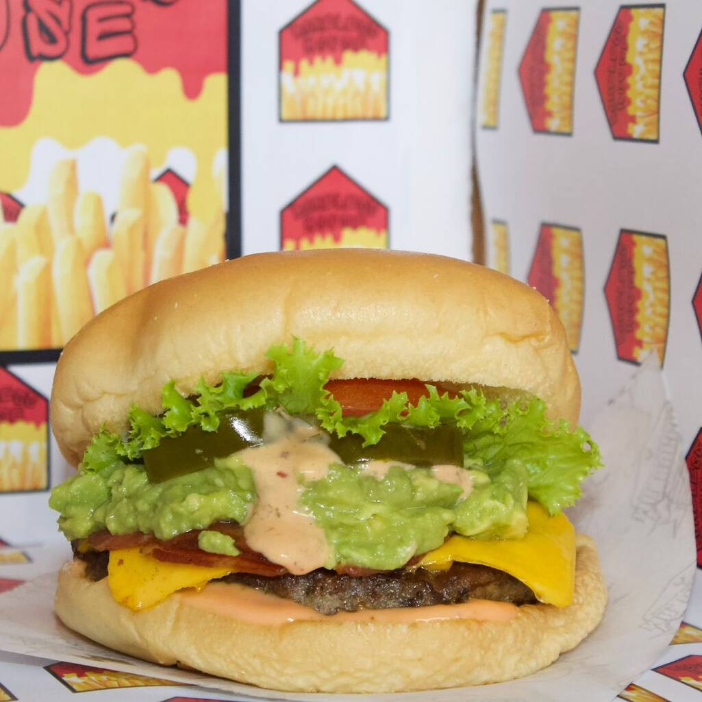 Burger Guacamole
