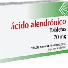 Ácido Alendrónico 70 Mg Caja con 4 Tabletas AMSA