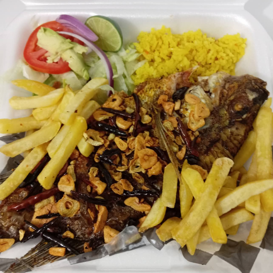 Mojarra al Mojo de Ajo