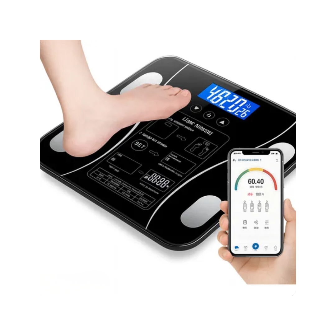 A Balança Corporal Digital Até 180kg é ideal para quem deseja acompanhar o peso com precisão e praticidade no Dia a Dia. Com design moderno e plataforma resistente, suporta até 180kg, oferecendo leituras rápidas e confiáveis através de um visor digital de fácil leitura.  Possui acionamento automático ao subir, desligamento inteligente, base antiderrapante e superfície de vidro temperado, unindo estilo, segurança e durabilidade. Perfeita para uso doméstico, academias ou consultórios.    balança corporal digital 180kg, balança eletrônica para banheiro, balança de vidro temperado, balança para controle de peso, balança digital pessoal, balança de banheiro moderna, balança digital com visor lcd, balança corporal precisa, balança fitness doméstica, balança para uso diário, balança, balança para pesar, balança corporal