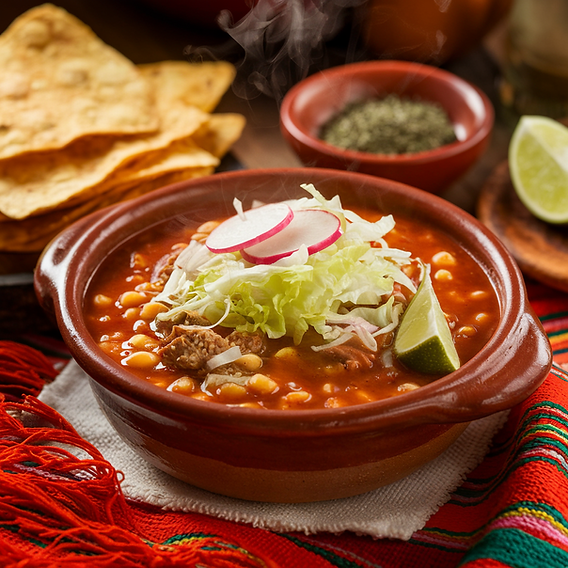 Pozole Rojo Grande