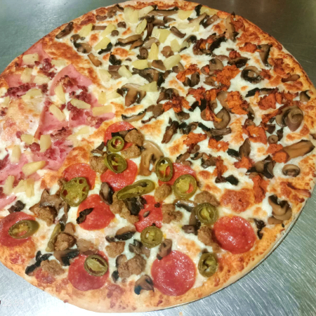 Pizza M Boston ( 8 Rebanadas )