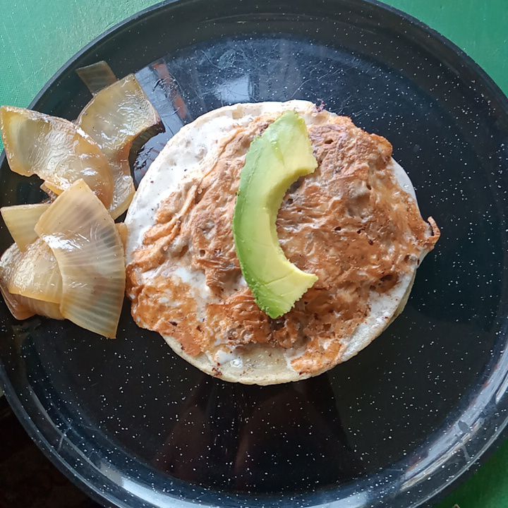 Tacos de Bisteck con Costra de Queso Individual