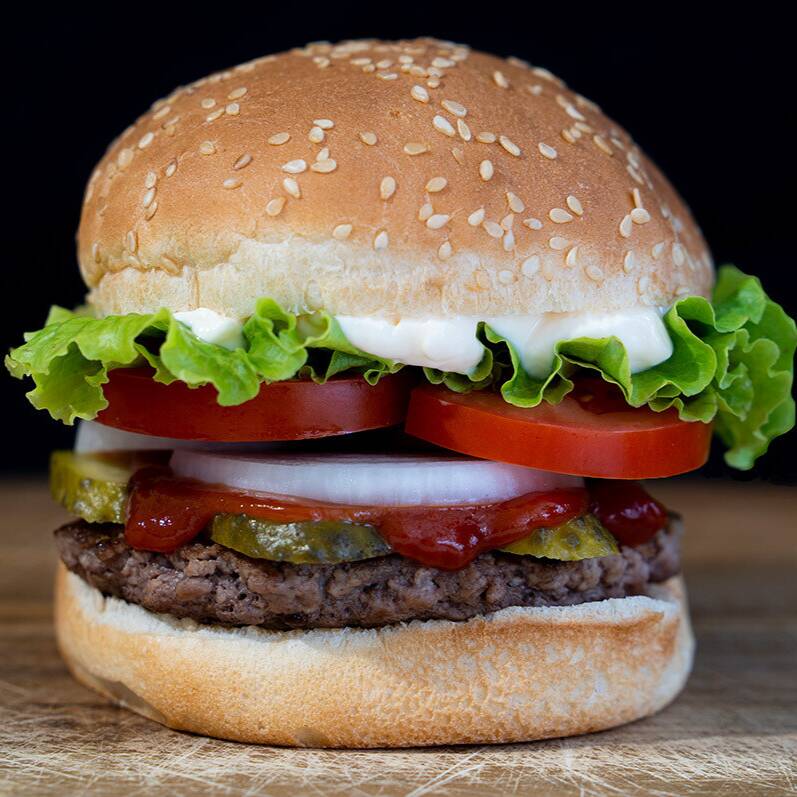 HAMBURGUESA SENCILLA