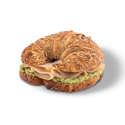 Croissant Integral Pechuga y Guacamole