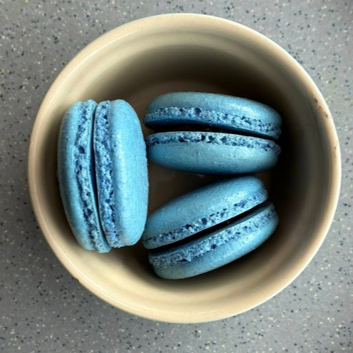 Macaron Mora Azul