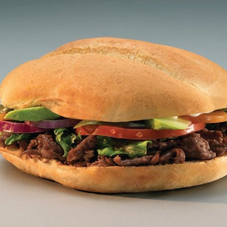 Torta de Arrachera