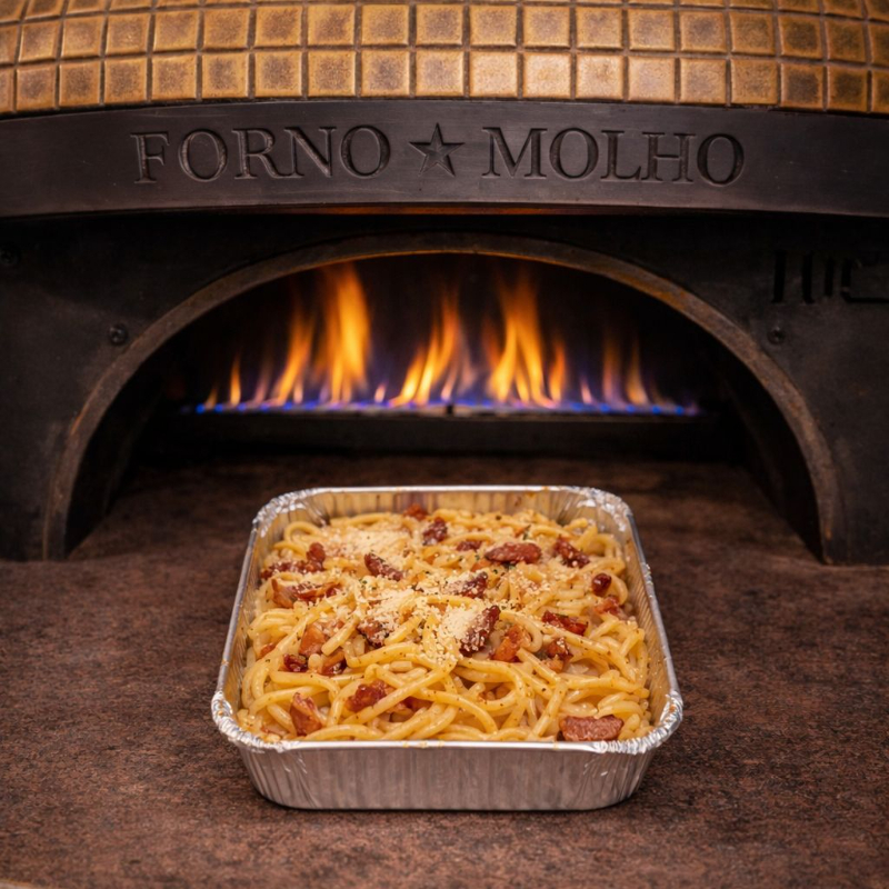 Espaguete a carbonara