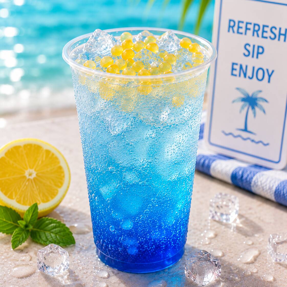 Soda Italiana de Mora Azul