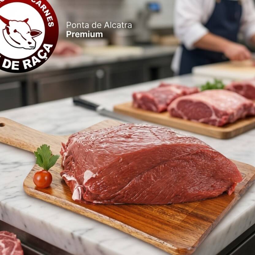 Carne magra, macia e saborosa Boa para bife ou para cozinhar